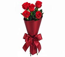 Букет 5 Красных роз Эдлесс Лав в Чермозе