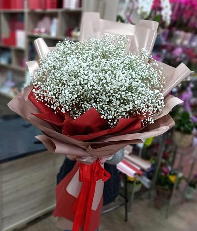 Букет цветов из: Гипсофила в Чермозе