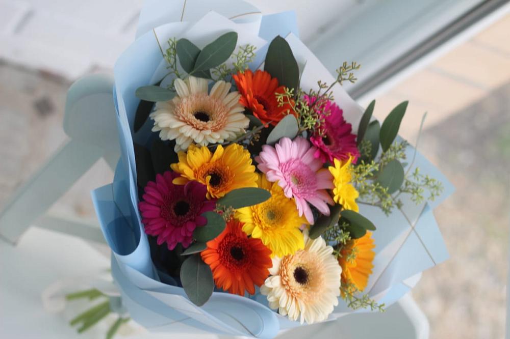 Букет цветов из: Герберы в Чермозе