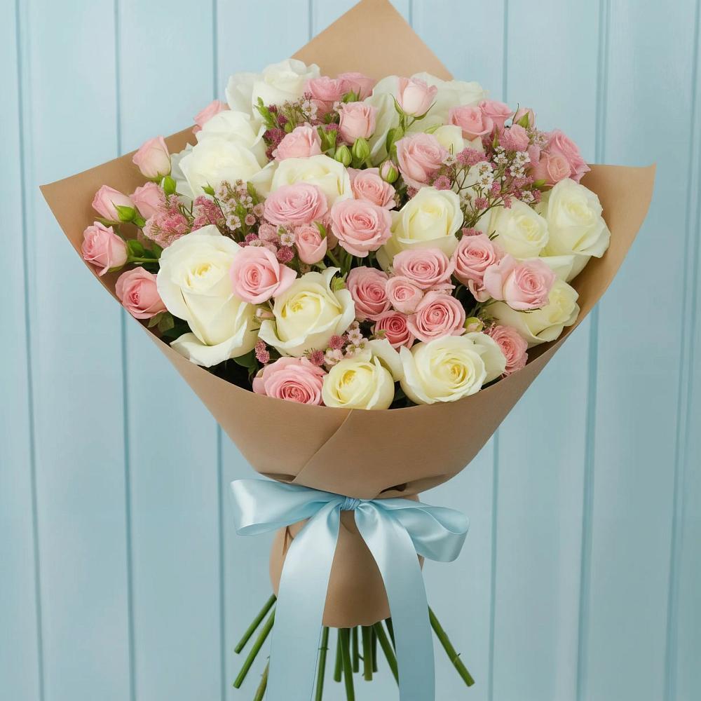 Букет цветов из: Розы в Чермозе