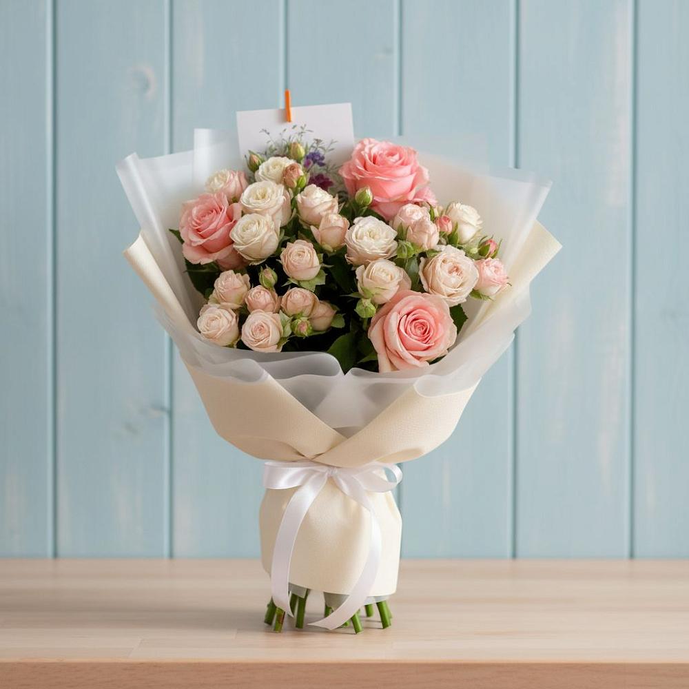 Букет цветов из: Розы в Чермозе