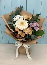 Букет цветов из:  Герберы и Хризантемы в Чермозе