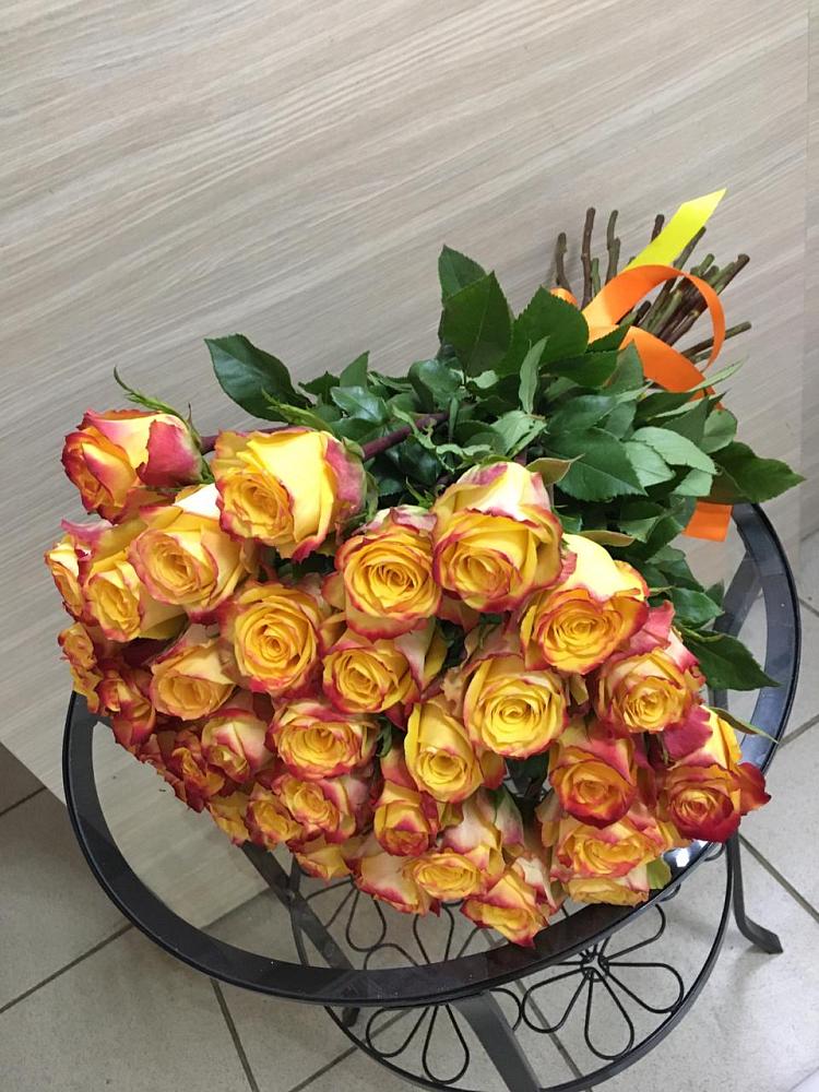 Букет Желтые розы в Чермозе