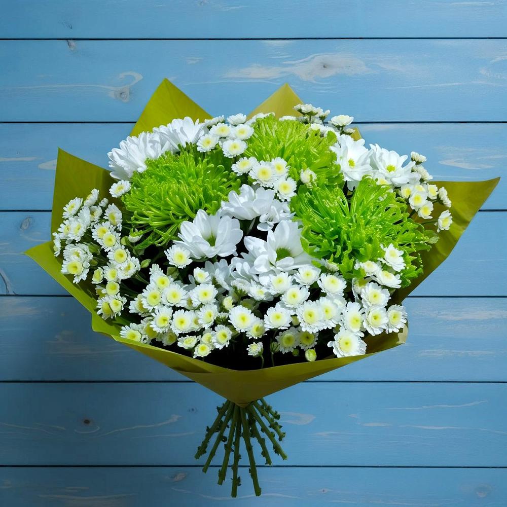 Букет цветов из: Хризантемы в Чермозе