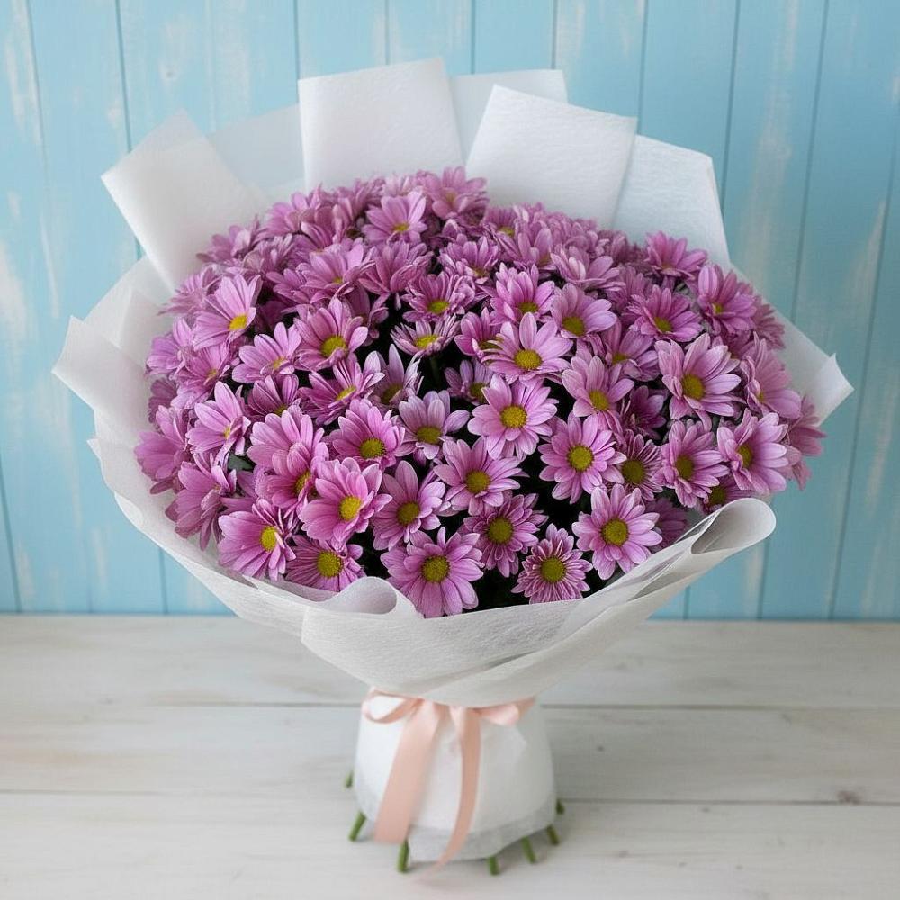 Букет цветов из: Хризантемы в Чермозе